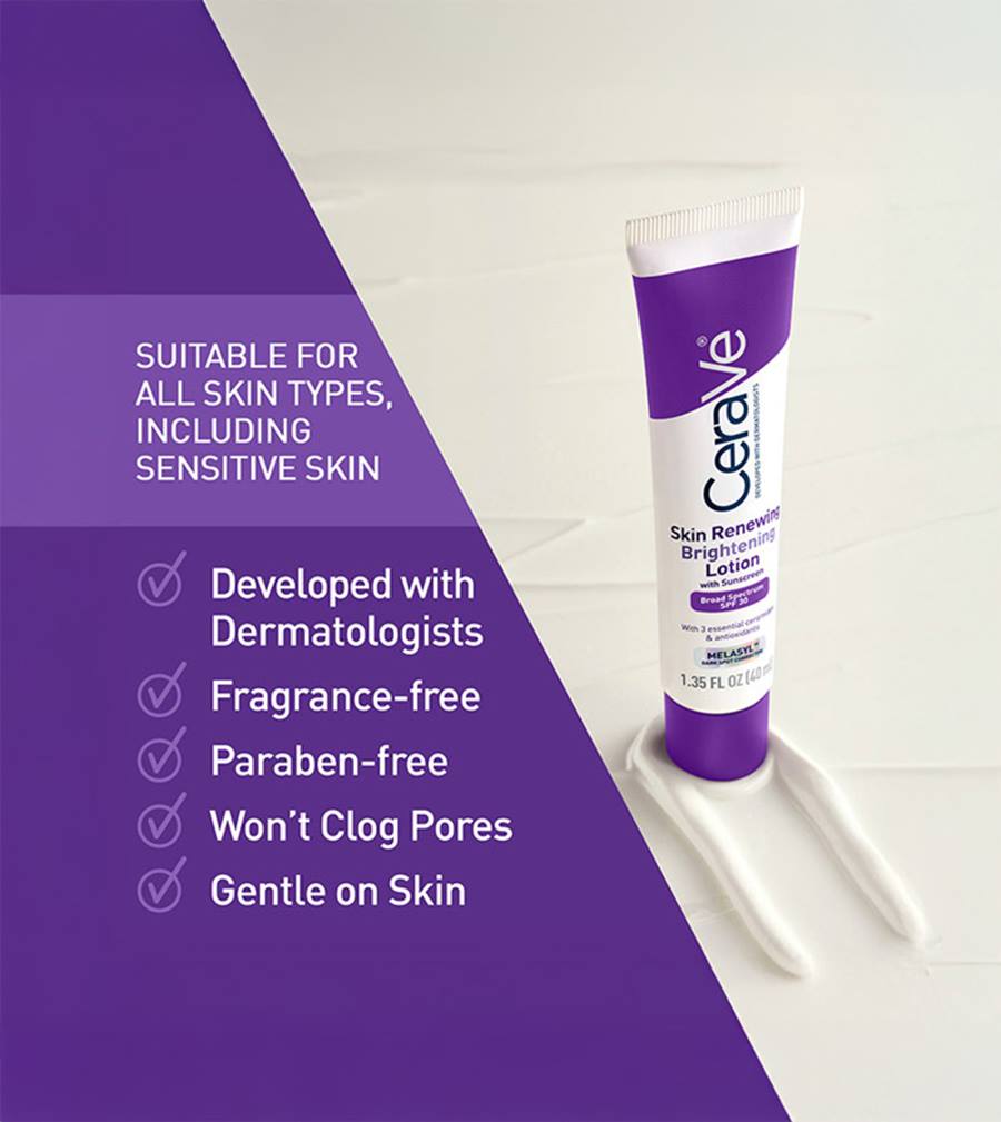 Skin Renewing Brightening Lotion with SPF 30
